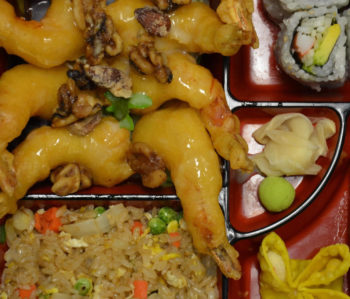 Walnut Shrimp Lunch Bento Box