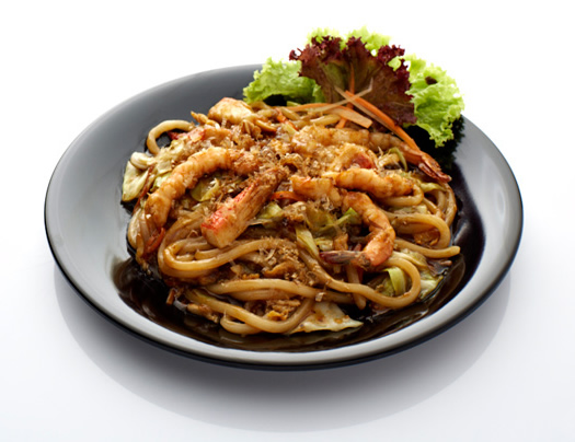 Yaki Udon with Shrimp & Veg | BR Sushi Longwood